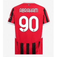 Koszulka piłkarska AC Milan Tammy Abraham #90 Strój Domowy 2024-25 tanio Krótki Rękaw